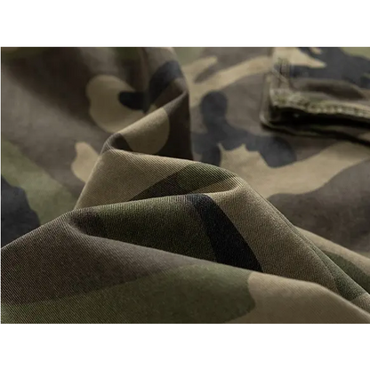 Men's Tactical Camouflage Cargo Pants – Durable Multi-Pocket Outdoor Workwear Trousers (Sizes XS-5XL) – $13.99