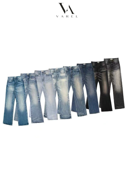 [ VAREL ] Rugged Vintage Straight-Leg 501 Jeans—Built to Last, Made to Stand Out.