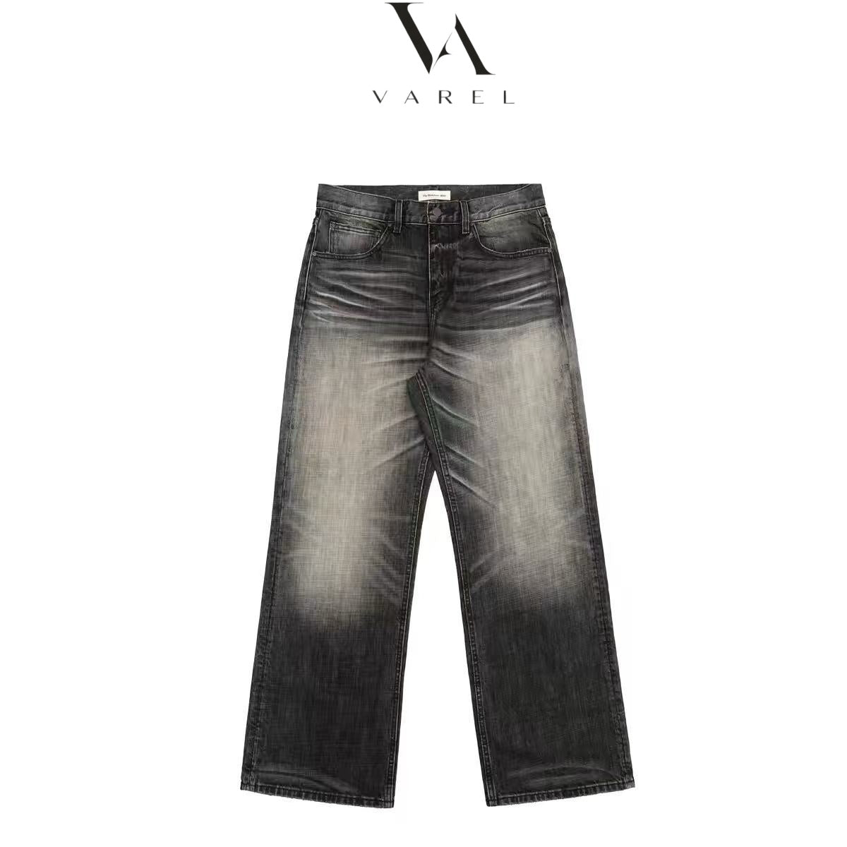 [ VAREL ] Rugged Vintage Straight-Leg 501 Jeans—Built to Last, Made to Stand Out.