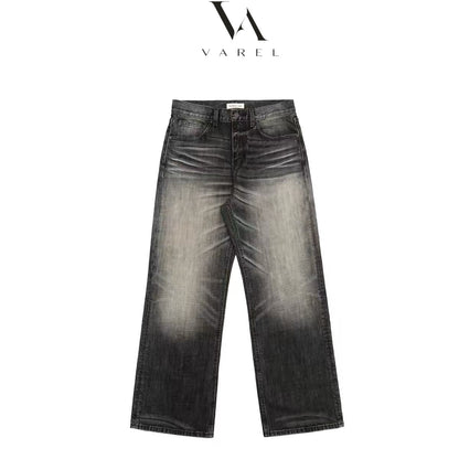 [ VAREL ] Rugged Vintage Straight-Leg 501 Jeans—Built to Last, Made to Stand Out.
