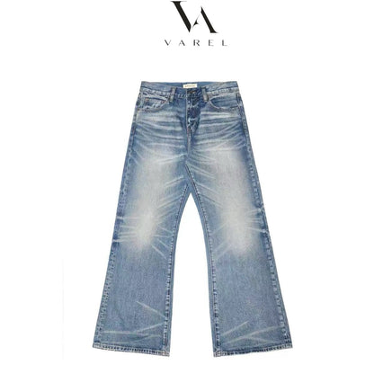 [ VAREL ] Rugged Vintage Straight-Leg 501 Jeans—Built to Last, Made to Stand Out.