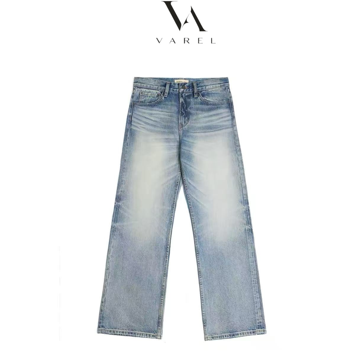 [ VAREL ] Rugged Vintage Straight-Leg 501 Jeans—Built to Last, Made to Stand Out.