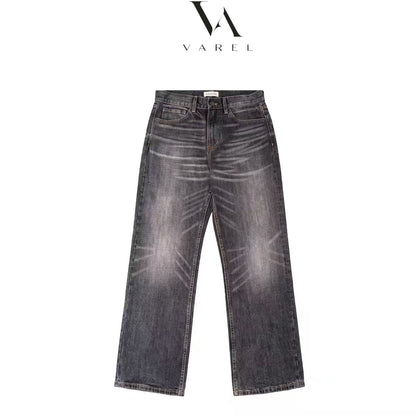 [ VAREL ] Rugged Vintage Straight-Leg 501 Jeans—Built to Last, Made to Stand Out.