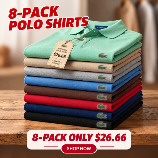 🔥 End-of-Summer Sale — Premium Polo Shirts at Special Prices 🛍️