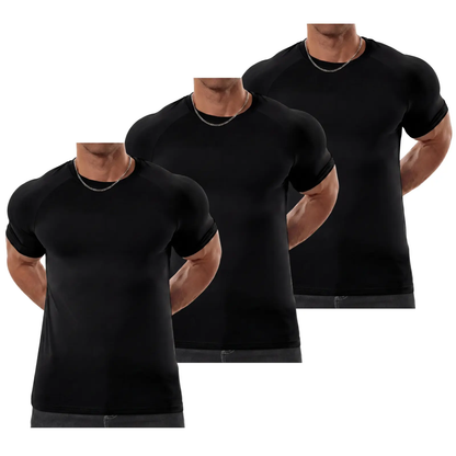 Men's Raglan Short Sleeve T-Shirt - Athletic Tapered Fit Crewneck Muscle Top for Bodybuilding & Daily Wear
