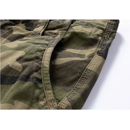 Men's Tactical Camouflage Cargo Pants – Durable Multi-Pocket Outdoor Workwear Trousers (Sizes XS-5XL) – $13.99